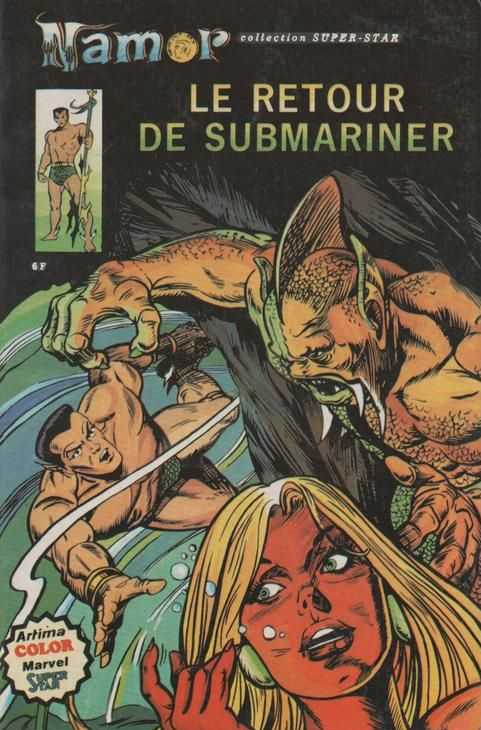 Scan de la Couverture Namor n 3